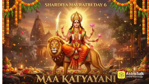 શારદીય નવરાત્રી 2026: છઠ્ઠા દિવસે મા કાત્યાયની પૂજા, મુહૂર્ત અને વિધિ