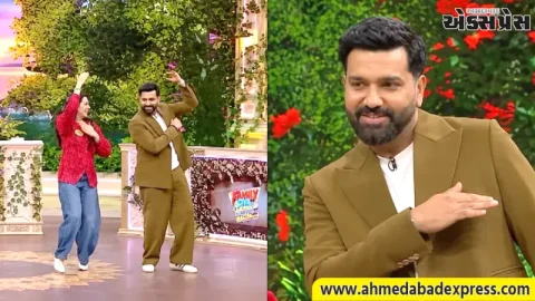 Karisma And Rohit: રોહિત શર્માએ કરિશ્મા કપૂર સાથે ડાન્સ કર્યો; 'હિટમેન'એ 'લે ગઈ' ગીતના સ્ટેપ્સ શીખ્યા