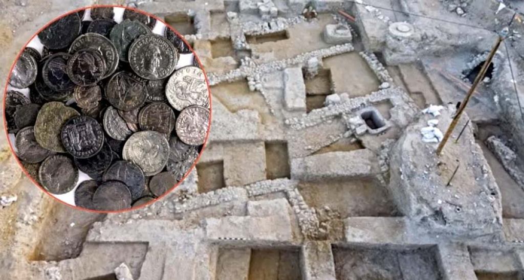 પ્રાચીન યહૂદી વિદ્રોહનો પર્દાફાશ: લોડમાં 1,650-વર્ષ જૂની ઇમારત અને સિક્કાનો સંગ્રહ મળ્યો