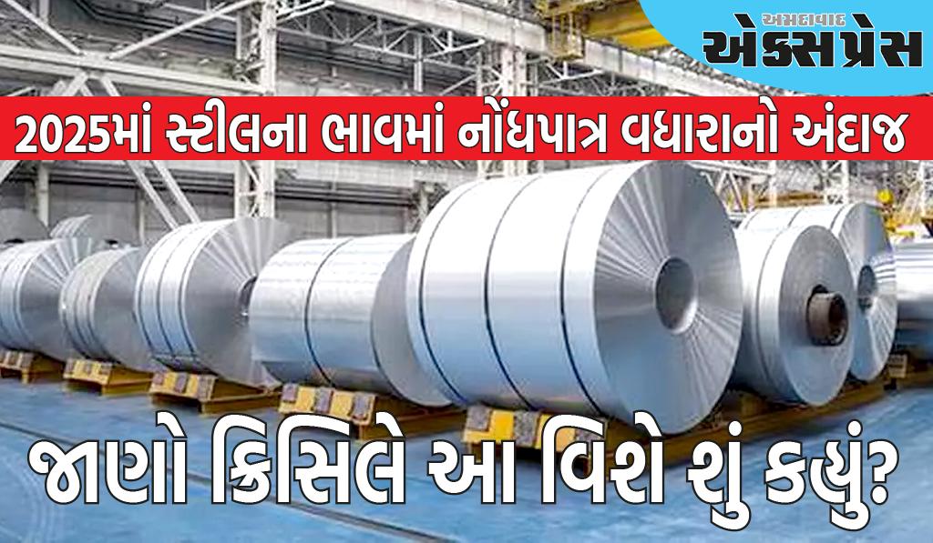 2025માં સ્ટીલના ભાવમાં નોંધપાત્ર વધારો થશે! જાણો કેમ ક્રિસિલે આવું કહ્યું