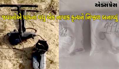 ભારત-પાકિસ્તાન આંતરરાષ્ટ્રીય સરહદ પર BSFએ પાકિસ્તાની ડ્રોનને તોડી પાડ્યું