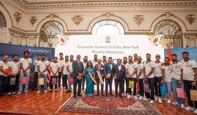 NYમાં ભારતીય કોન્સ્યુલેટ T20 WC પહેલા ટીમ ઈન્ડિયા માટે રિસેપ્શનનું યજમાન